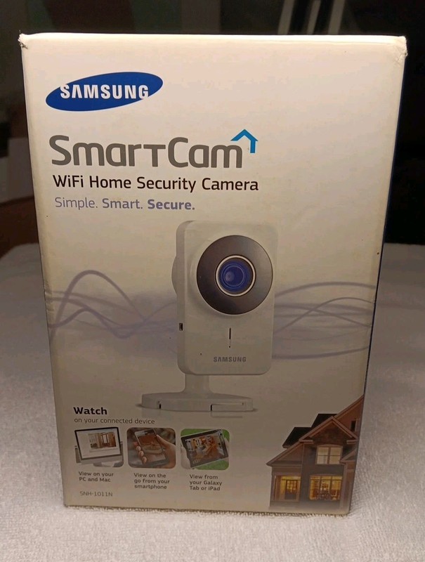 Samsung – SmartCam Wireless & Wired IP Security Camera SNH-1011N – NEW Open Box