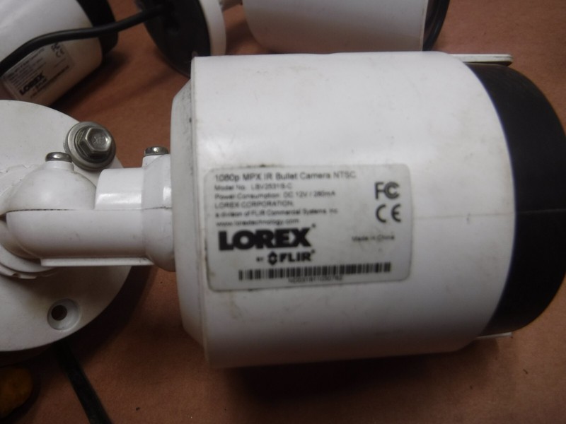 Lorex DV708-DFS3 DVR Recorder 6 Cameras Cables PARTS ONLY Free Shipping gallery