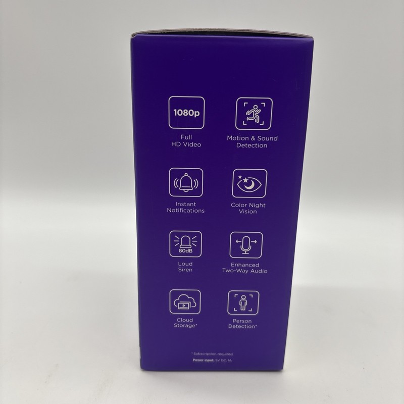 Roku Indoor Camera SE WiFi Connected Smart Home Wired Security Camera Brand New gallery