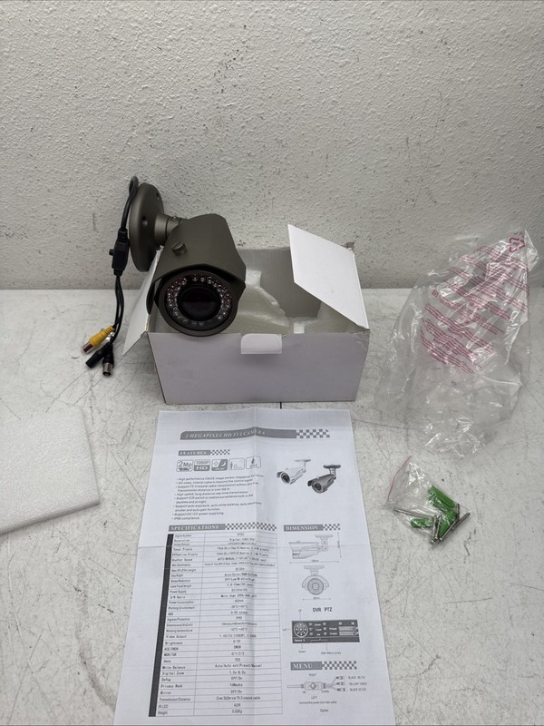Brand New 2 MEGAPIXEL HD TVI CAMERA 1080P gallery