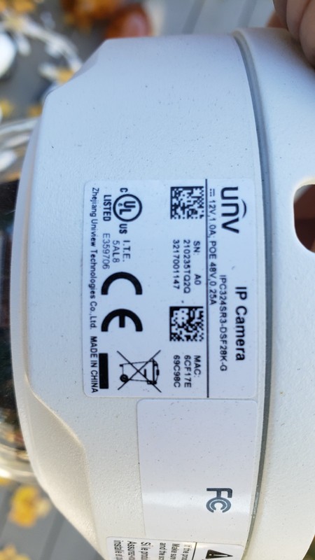 UNIVIEW IPC324SR3-DSF28K-G 4MP HD Vandal-resistant IR Fixed Dome Network Camera gallery