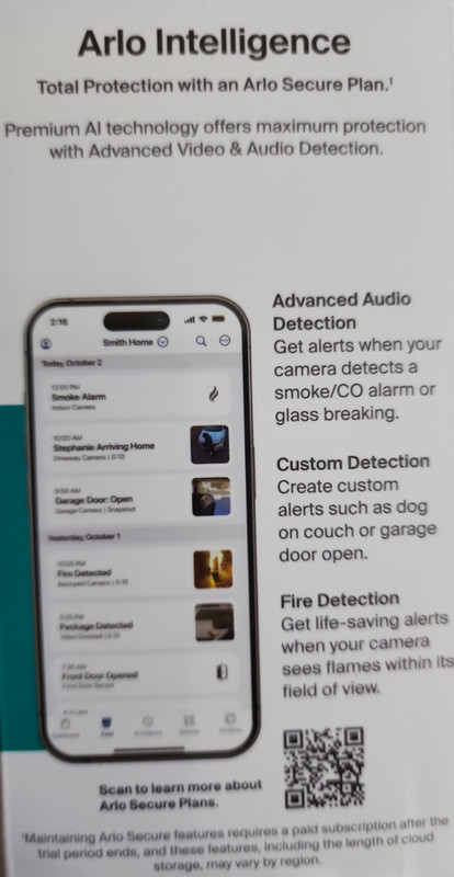 Arlo Essential Indoor Pan Tilt Security Camera 2K 2025 Plug-In 2 Cam Set White gallery