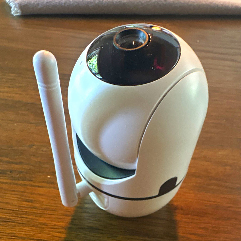 Cloud Storage Intelligent Camera Indoor Wi-Fi IP 1080p White Alexa/Google 64GB