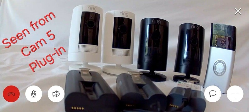 Ring Security Camera System with Doorbell Cam gallery