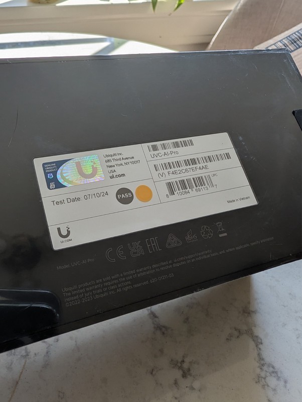 unifi ai pro camera gallery