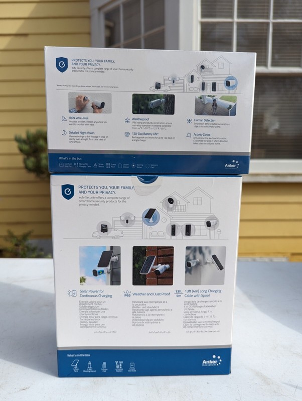 eufy Security by Anker Solo Pro Standalone Security Cameras with Solar Panel gallery