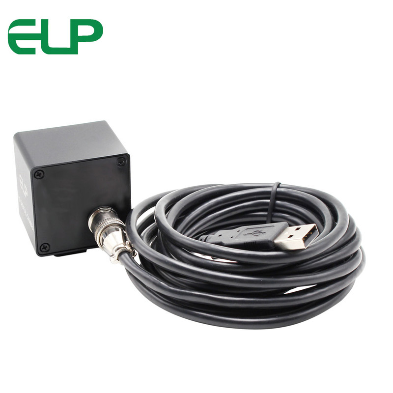 HD USB Webcam w/ 170 Degree Fisheye Lens Mini-box 2592x1944 5MP CCTV USB Camera gallery