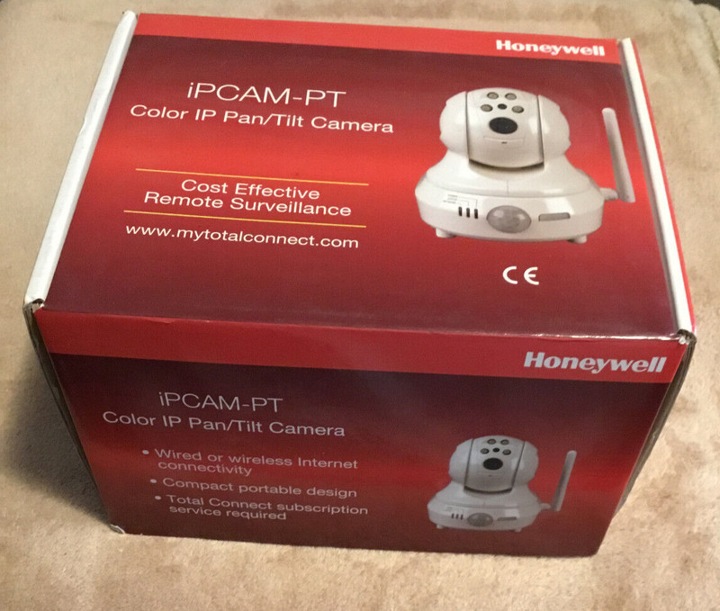 Honeywell iPCAM-PT Color IP Pan/Tilt Camera - New In Box gallery