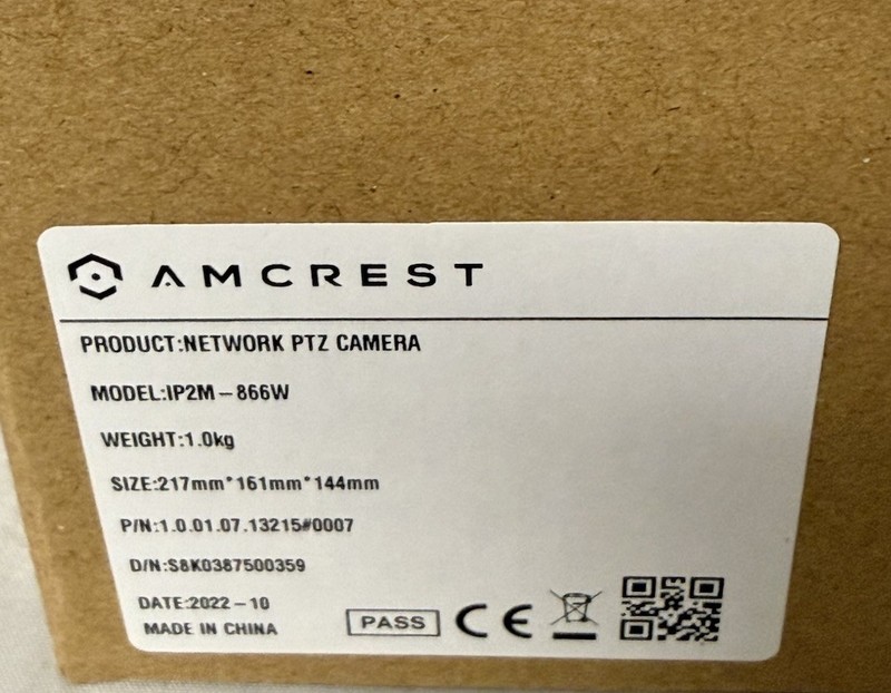 Amcrest ProHD IP2M-866W Pan/Tilt/Zoom Wi-Fi Outdoor Dome Security Camera gallery