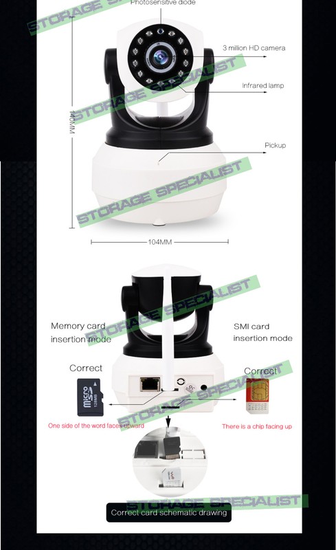 Alarm Home Security Wireless Video Camera 4G 3G GSM/ Anti-theft Burglar System gallery