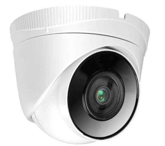 4MP PoE IP IR Night Vision Turret Camera Outdoor/Indoor Plastic Housing 2.8mm gallery