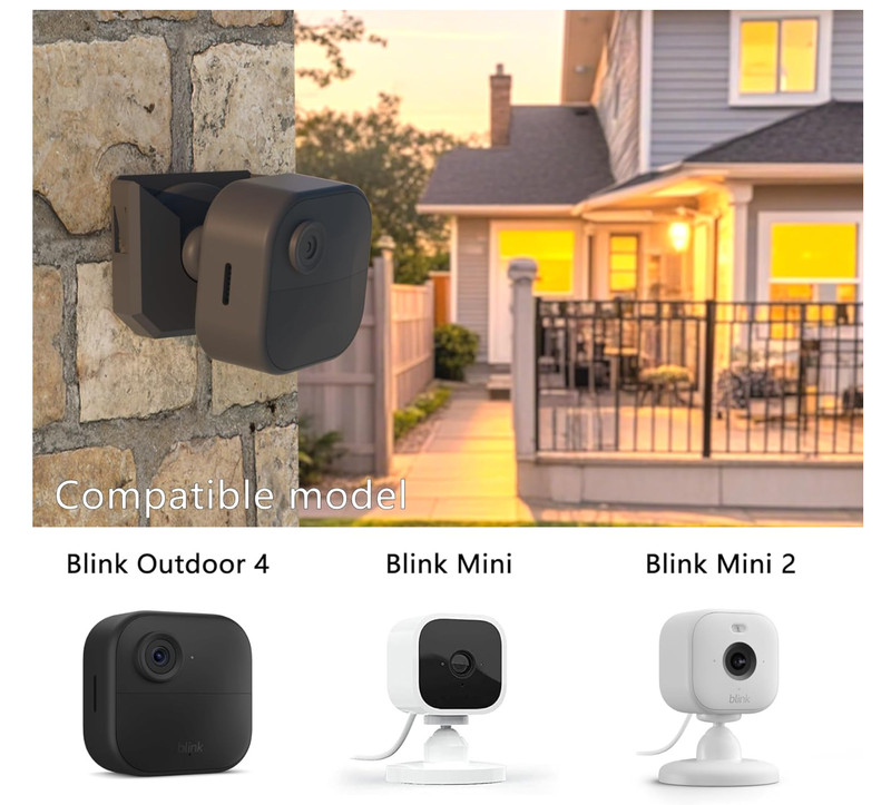 4 Pack All New Blink Outdoor & Indoor Wireless Home Security Camera System Mount gallery