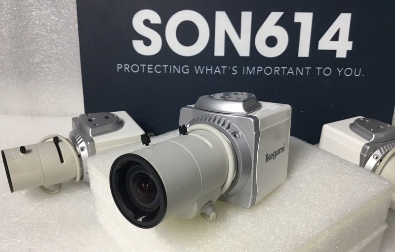 Ikegami ISD-A15 Security Cube Color Camera W/ 520TL 5-50mm Hyper WDR OSD TESTED! gallery