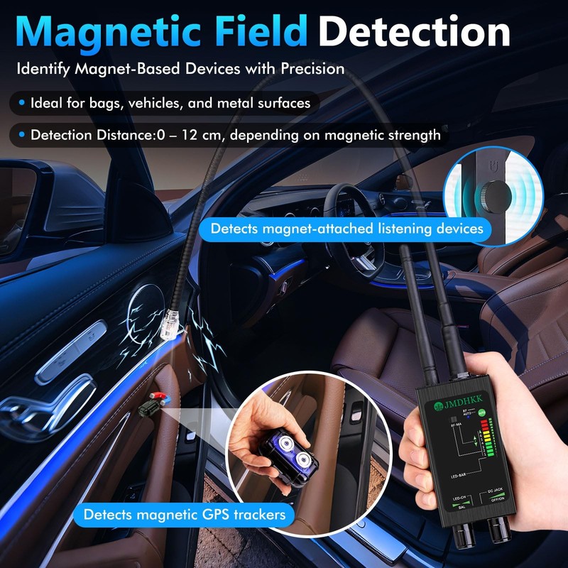 M8000 Detector, Finder,Bug Detector, Magnetic Tracker Detector, Portable Priv... gallery
