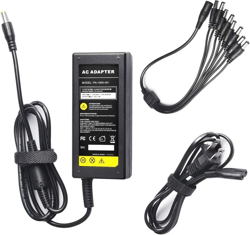 12V 5A Security Camera Power Adapter + 8-Way Splitter gallery
