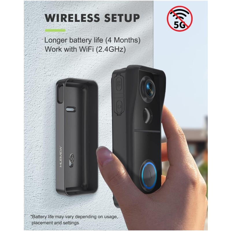 No Subscription Video Doorbell with Voice Changer