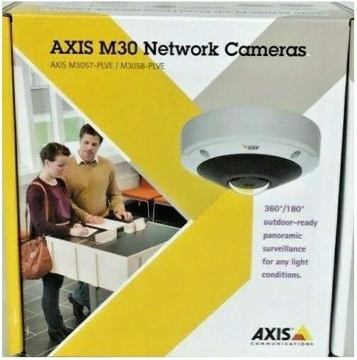 AXIS 01177-001 M3057-PLVE-360/180 Fixed Dome W/6 MP IN/OUTDOOR