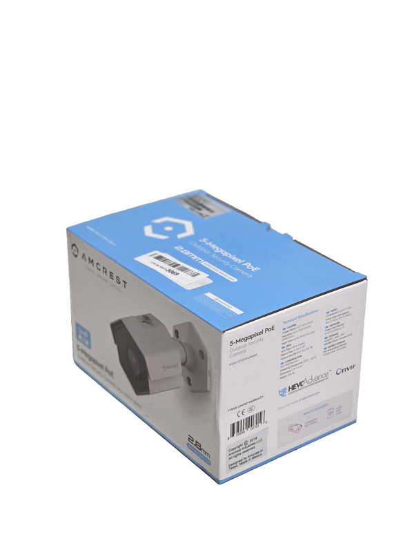 AMCREST 5MP HD 5-MEGAPIXEL POE IP5M-1173W-28MM OUTDOOR CAMERA NEW! gallery