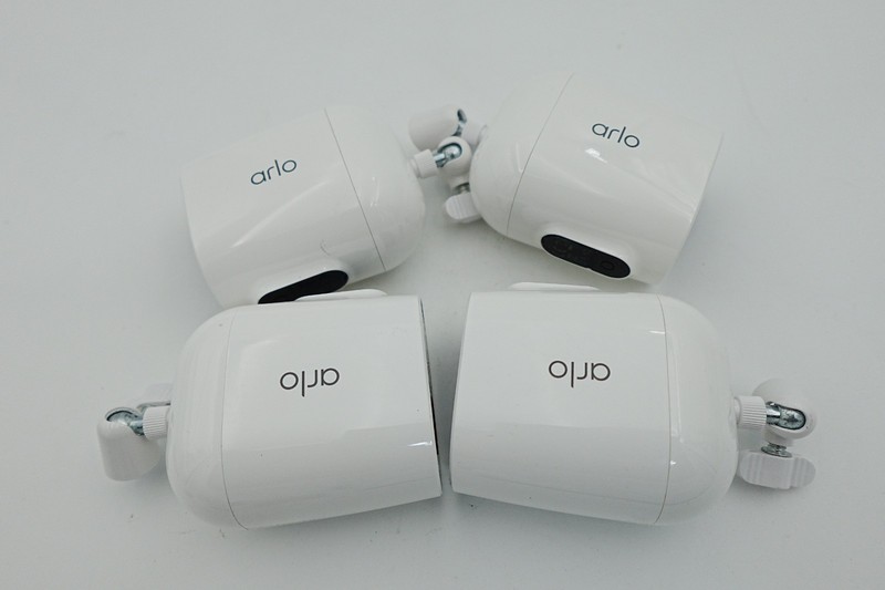 Arlo Essential Spotlight Camera - 4PK - Wireless Security - White - VMC2030 gallery