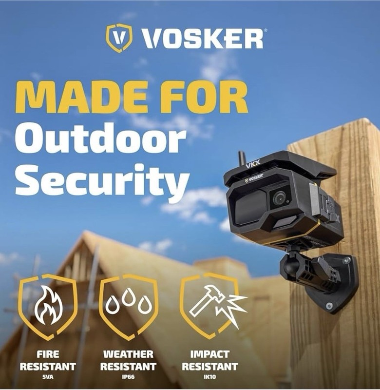 Vosker VKX 4G LTE Solar Security Camera 2 Pack No WiFi Outdoor Surveillance NIB gallery