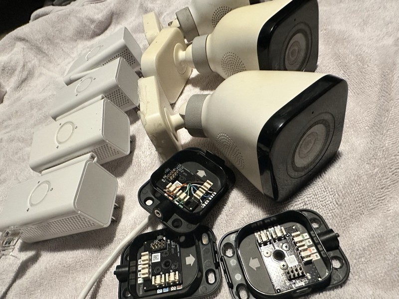3x Vivint Pro Gen 1 Outdoor Camera VS-ODC300-WHT Full HD 1080p Cube, White gallery