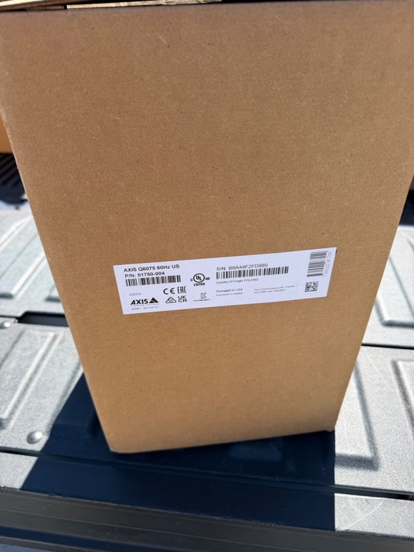 NEW SEALED Axis Q6074 60Hz US Outdoor PTZ Dome camera gallery