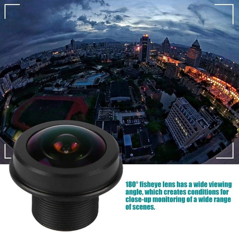 5MP HD Fisheye Lens 1.56mm f/2.0 180° Wide Angle for CCTV Surveillance Camera gallery