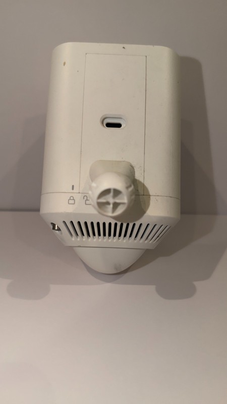 Ring Spotlight Cam Plus Plug-In White Security Camera Tested Working No Cord gallery