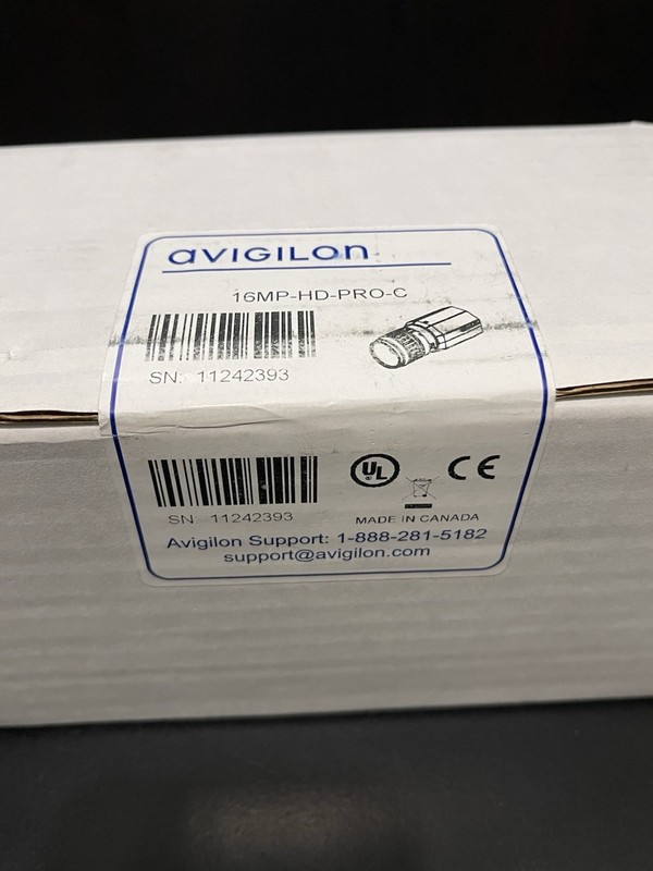 Avigilon 16MP-HD-PRO-C Canon EF Mount IP, PoE Network Camera, 16MP Full Frame