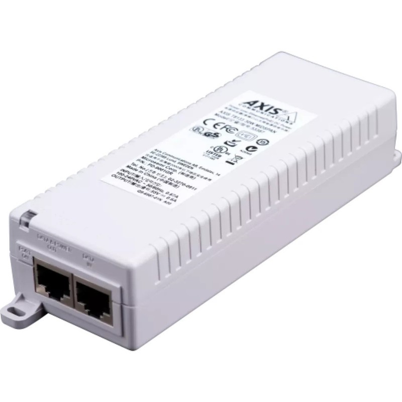 Axis Communications T8133 Midspan 30W -PN: 5900-294 – POE Injector