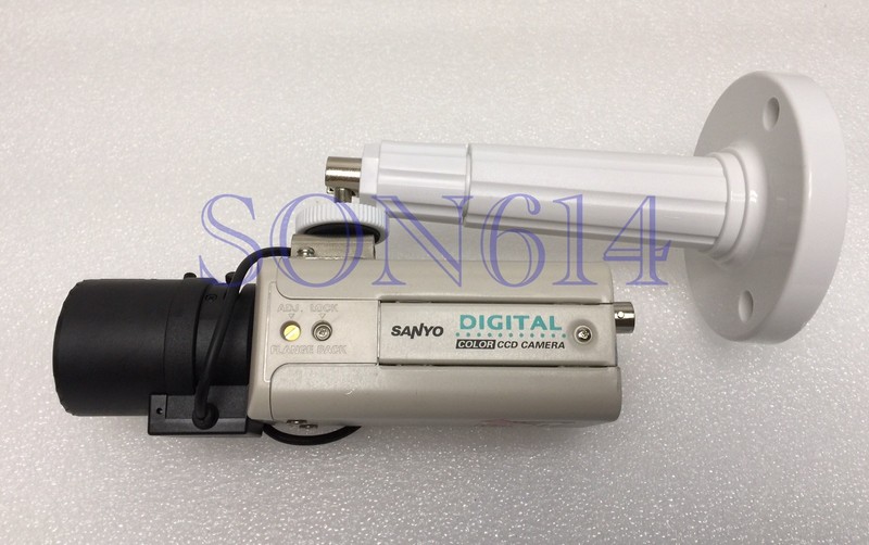 Sanyo VCC-6594E CCTV 520TVL 2.8-12mm Security Surveillance Color Camera, Bracket gallery