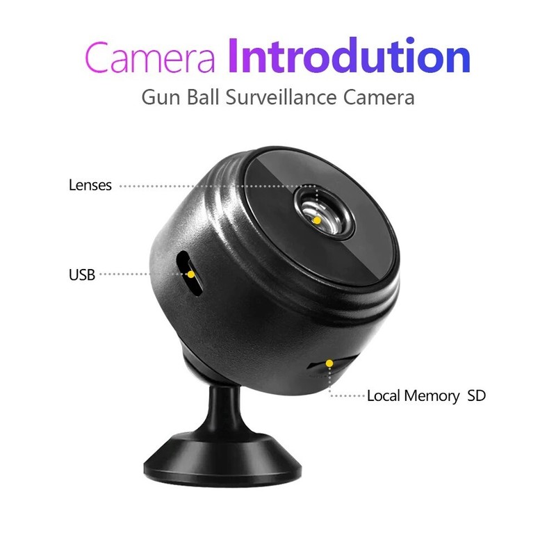 A9 WiFi Mini Camera Wireless Video Recorder Security Protection Smart Monitoring gallery