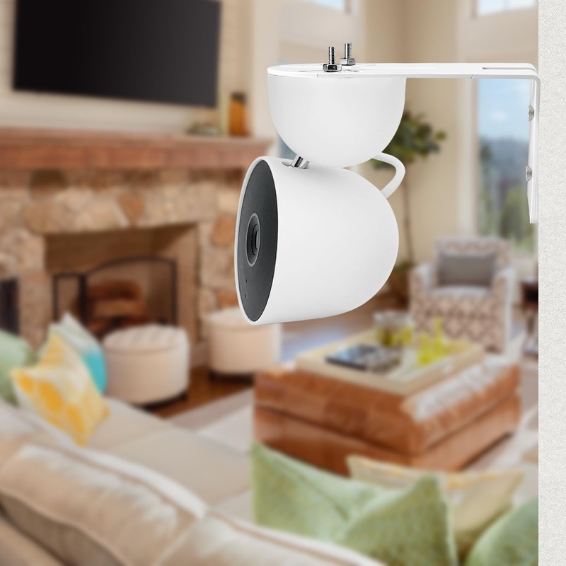 3 Pack Adhesive Metal Nest Mount fits for Google Indoor Nest Cam 2nd Generati... gallery