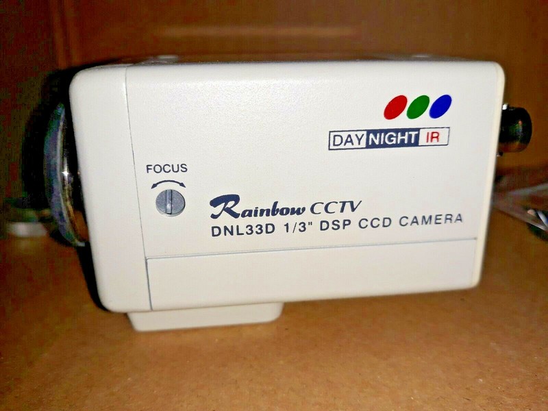 NEW Rainbow DNL Series CCTV DNL33D Day Night Infrared CCD Camera ⅓” DSP NO LENS gallery