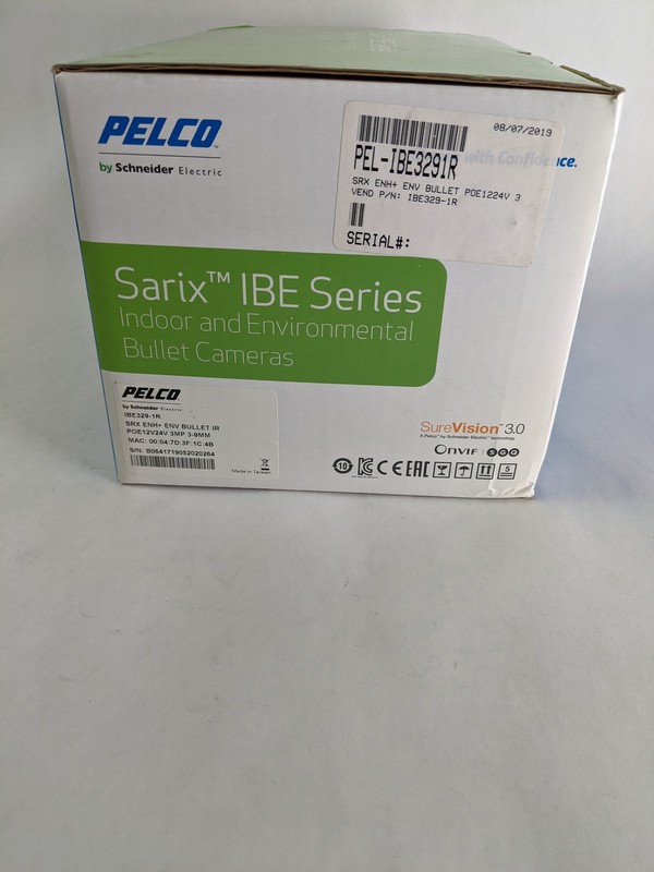 Lot of 2 New Pelco IBE329-1R Sarix� IBE Series Indoor and Environmental Bullets gallery