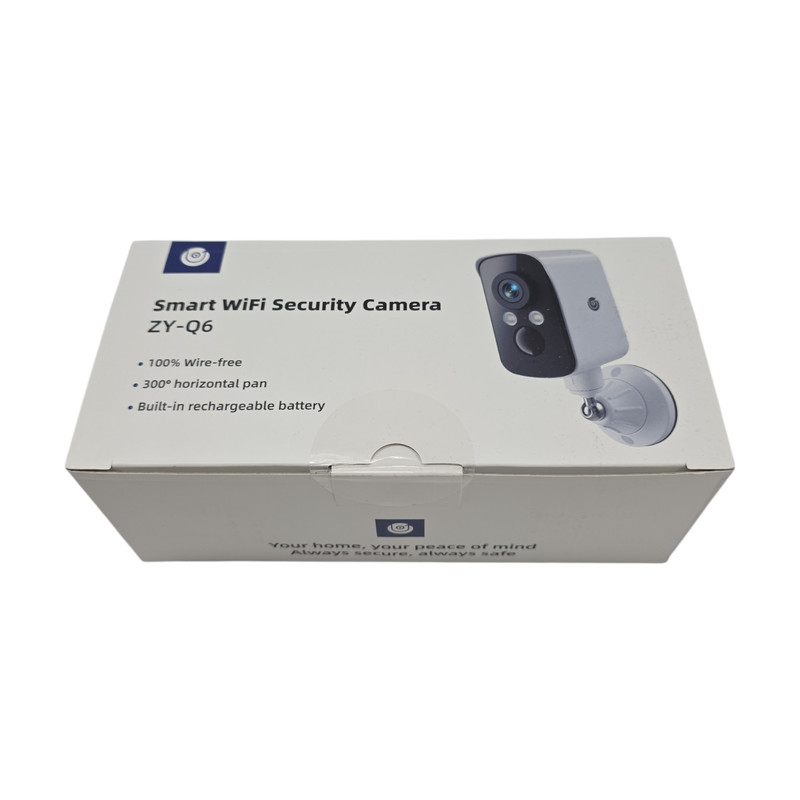 360° View Wireless Outdoor Security Camera, No Subscription Free 7-Day Cloud