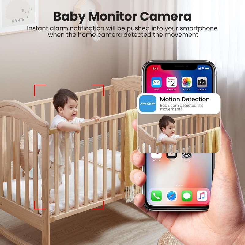 Indoor Security Camera, Baby/Kids/Elderly/Dog/Cat Camera gallery