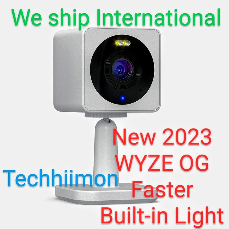 WYZE CAM OG WIFI CAMERA WIRELESS 1080P SECURITY PET BABY FASTER THN V3 WYZECG