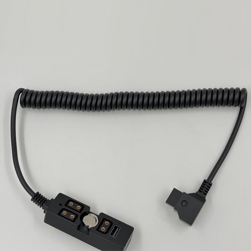 D-Tap to 3 Port D-Tap Female Splitter Hub with USB Output & Indicator Light &... gallery