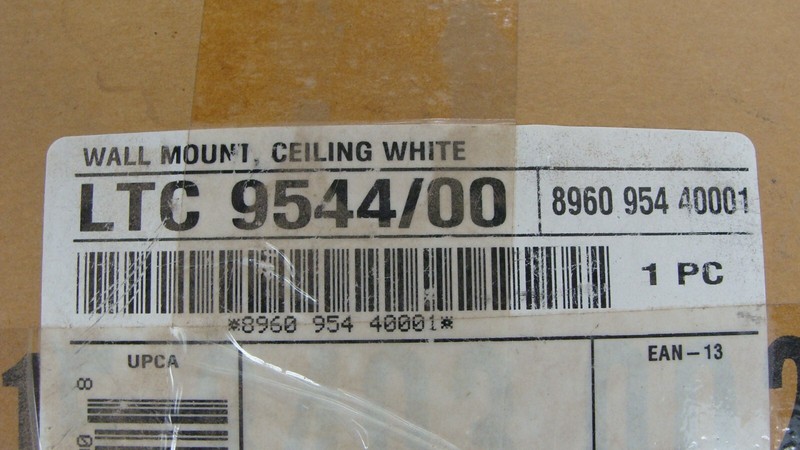 PHILIPS LTC 9544/00 WALL MOUNT CEILING WHITE NEW NOS gallery