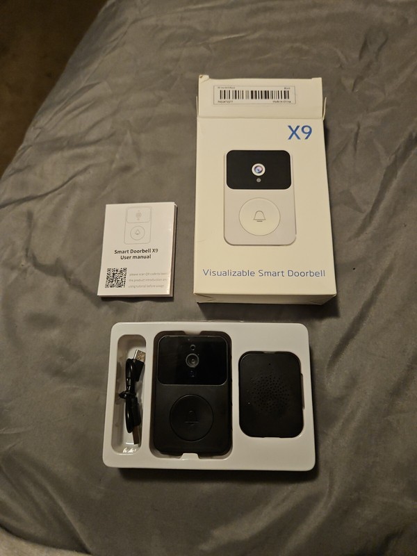 Visualizable Smart Doorbell X9-Brand new Factory sealed