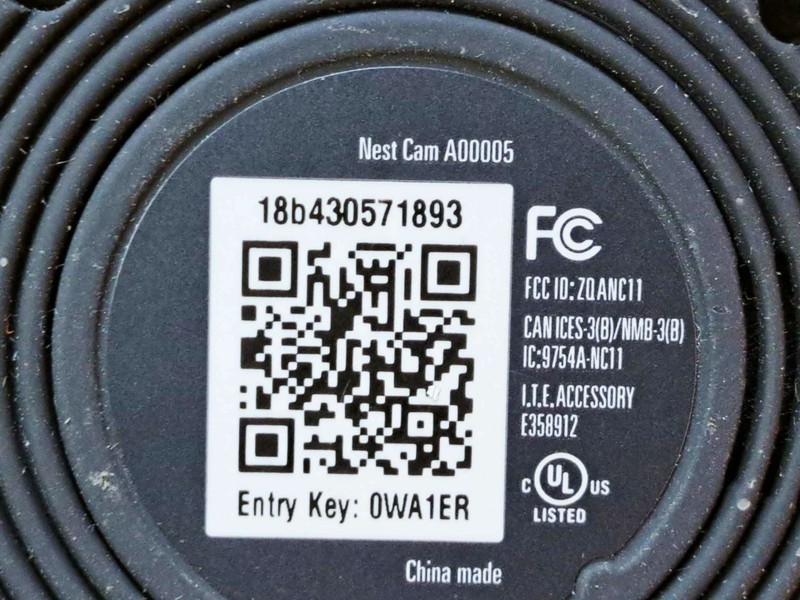 ⚡100% UNTESTED BUT POWERS ON⚡GOOGLE NEST A00005 NC1102ES INDOOR SECURITY CAMERA⚡ gallery