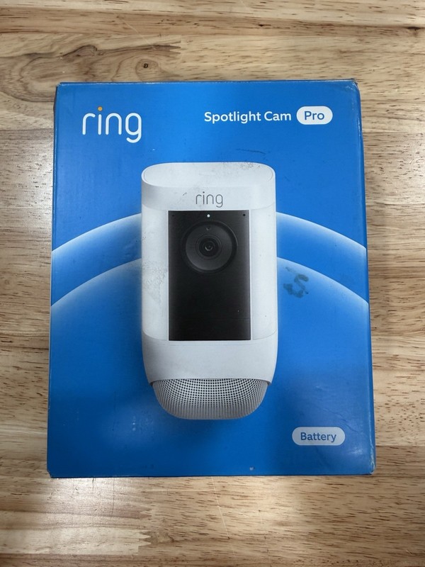 Ring Spotlight Cam Pro Battery – White NEW