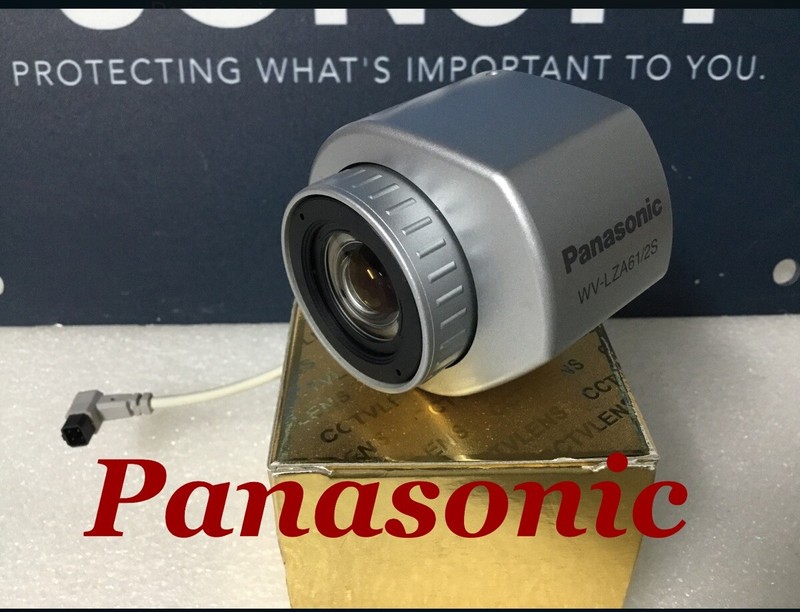 Panasonic WV-LZA61/2S Surveillance Camera Lens 3.8-8mm 1:1.4 CS Auto Iris TESTED gallery