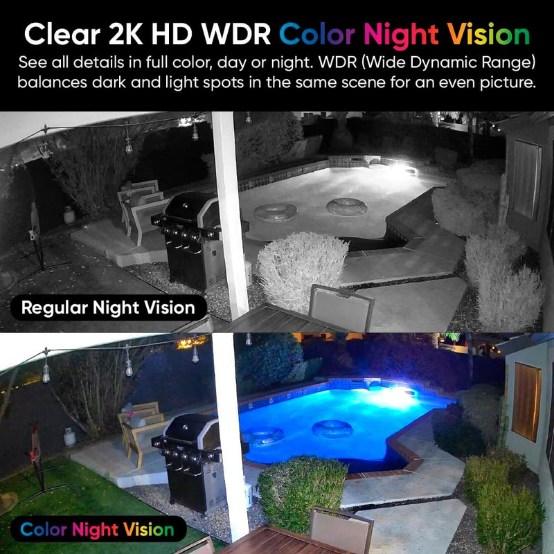 WYZE Duo Cam Pan Indoor/Outdoor IP65 2K 360° Pan/Tilt Smart Home Security Camera gallery