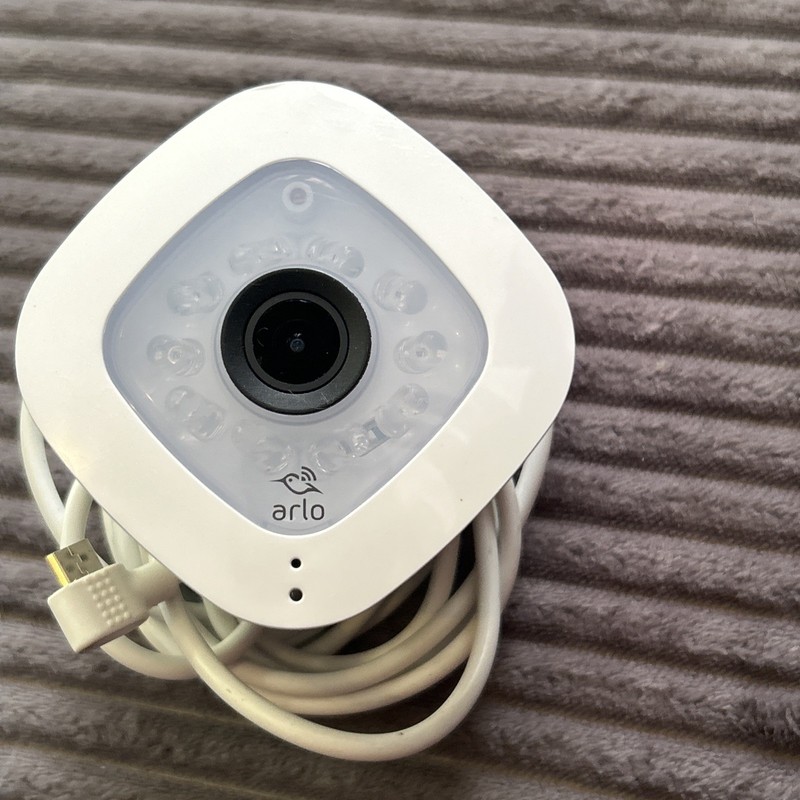 Netgear Arlo VMC3040 1080p HD Security Camera Wired Night Vision Two Way Audio
