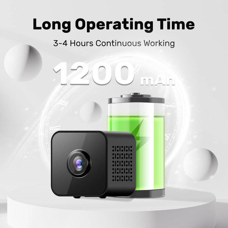 4K WiFi Mini Security Camera Wireless Indoor Home HD Small Outdoor Cameras Na... gallery
