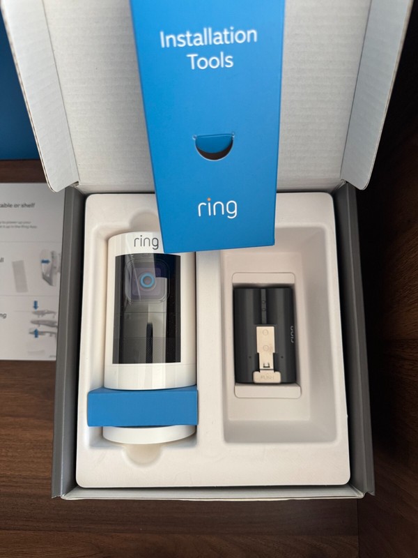 Ring Stick Up Cam Security Camera (2nd Generation) with Quick Release Battery gallery