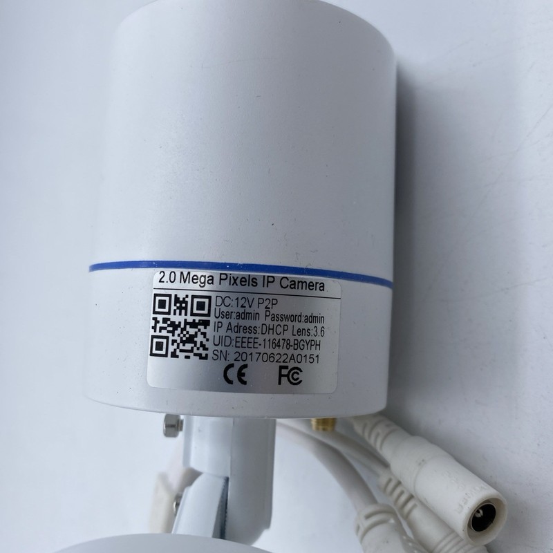 New IP Camera IP66 Color 2.0Mp, 3.6mm Lens CMOS Network 3MP Fast Shipping gallery