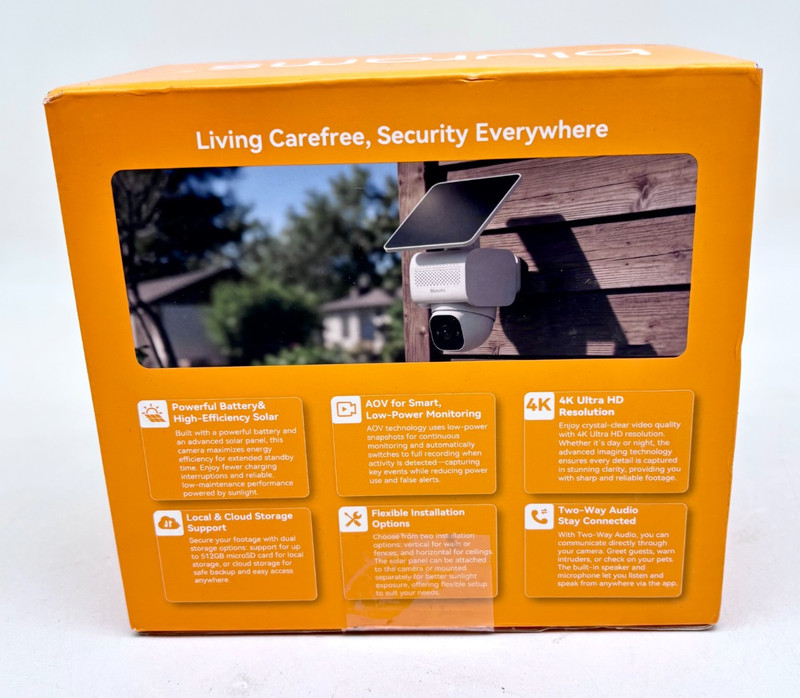 Blurams 4K Ultra HD Solar Security Camera WiFi 6 Color Night Vision gallery